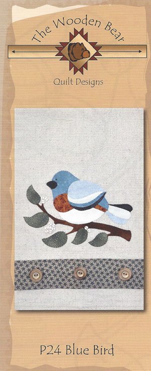 Blue Bird TWB P24 applique pattern