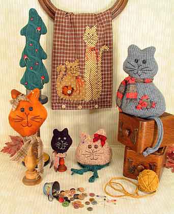 Cat Sweater Kitties ML195 pattern