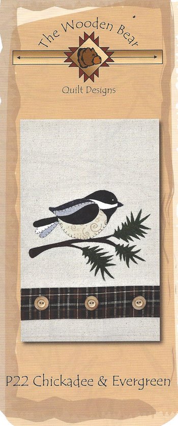 Chickadee TWB P22 applique pattern