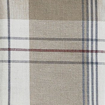 Landen Plaid Tea Towel Taupe 282-10