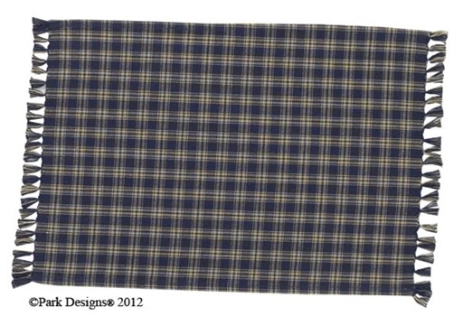 Park Table Runner ~36"L x 13"W Sturbridge Navy