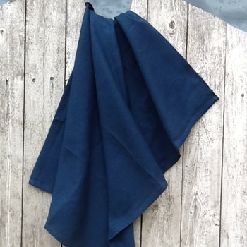 Studio E Premium Solid Navy Tea Towel