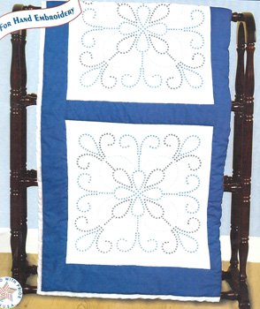 Stamped 18" Quilt Blocks 732-103 Starburst