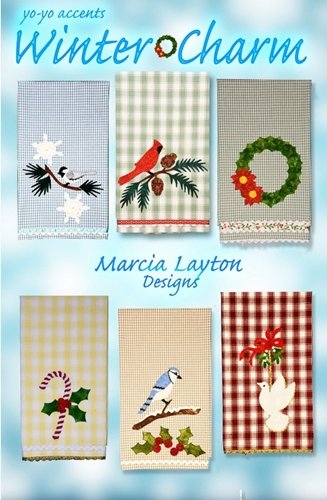 Winter Charm Tea Towel Pattern MLD-WC!
