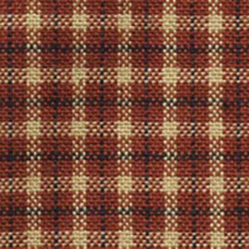 Dunroven Homespun H352 Red/Teadye Reverse Mini Windowpane