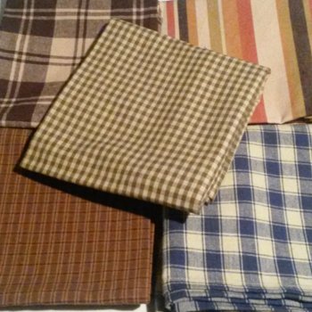 5 Specially priced towels dark colored