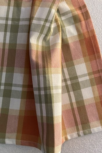 Bittersweet Plaid 9520 Tea Towel