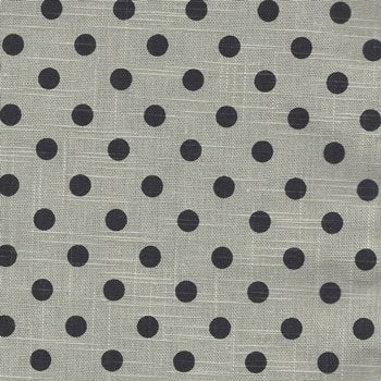 Black Medallions Polka Dots 149 Gray Towel