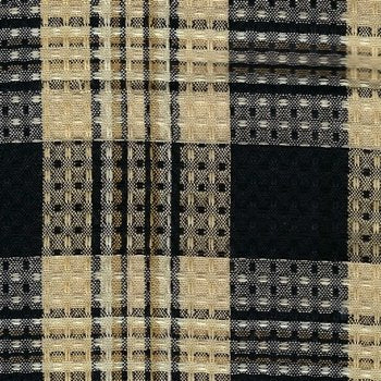 Blackstone Waffle Plaid 359 Tea Towel