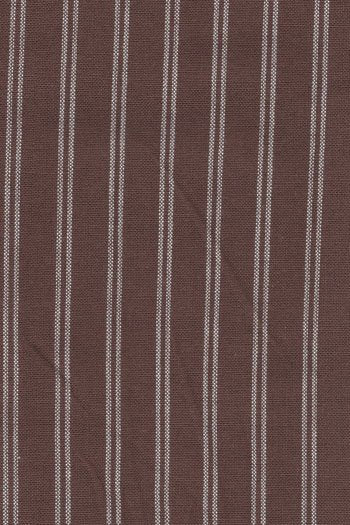 Brown Towel with Cream Stripes TRPE09