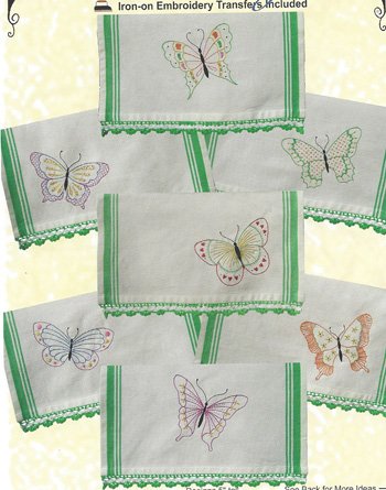 Calico Wings butterfly KT9523 emboidery pattern