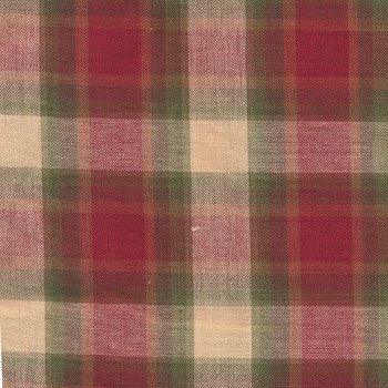 Chili Pepper tea towel plaid