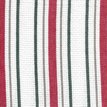 Christmas Stripe Loose Weave 400-120 Towel heavy weight