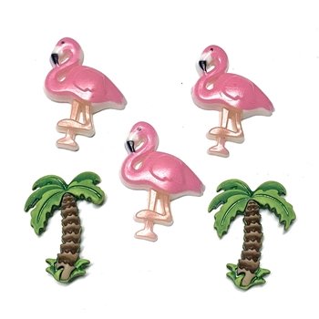 Flamingo Buttons