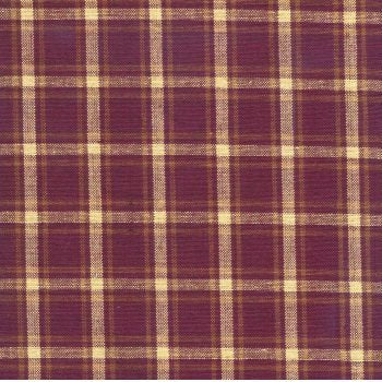 Gentlemen’s Plaid Maroon DH-MR towel