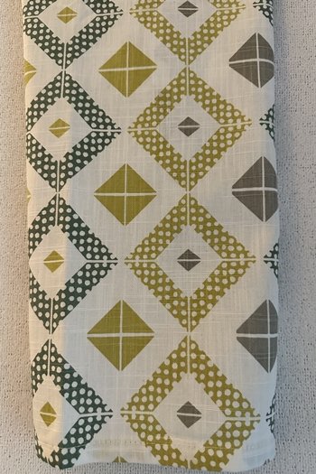 Geo Cool Diamonds Printed Tea Towel