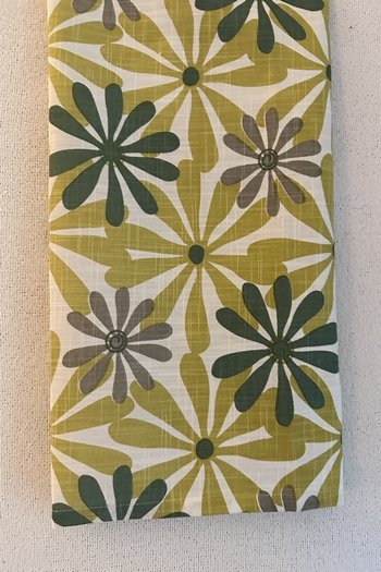 Geo Cool Floral Printed Tea Towel