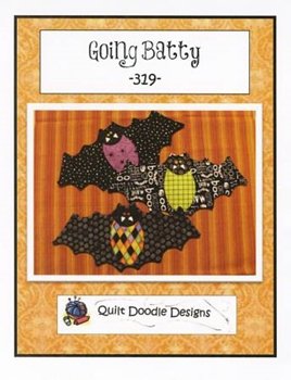 Going Batty 319 Tea Towel Applique Pattern
