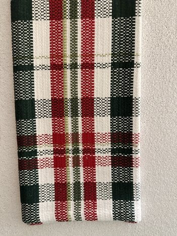 Grace Plaid Woven Towel 9985-101