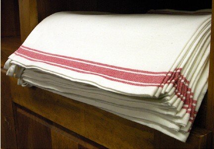 Grandma’s Kitchen Vintage Towel Red - Set of 3