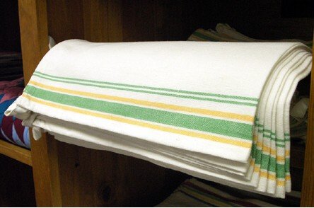 Grandma’s Kitchen Vintage Towel yellow/green set of 3