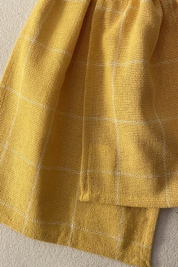 Heavy Weight Woven Table Runner ~36"L x 13"W Yellow