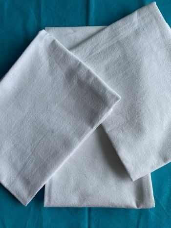 High Quality White Flour sack towel - set of 3 Towels