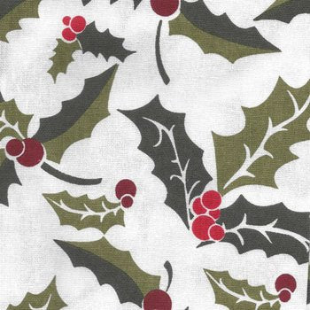Holly Print 269-11 tea towel
