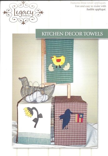 Kitchen Decor Tea Towel Pattern
