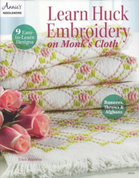 Learn Huck Embroidery on Monk’s Cloth