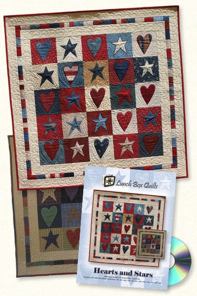 Hearts & Stars QP-HS-1 Machine Embroidery Software - CD