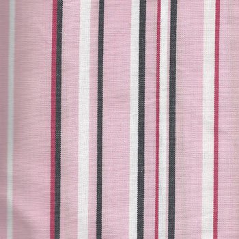 Paris Cafe tea towel stripe-Pink