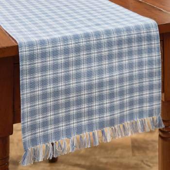Park Table Runner ~36"L x 13"W Stafford Dusk 4898
