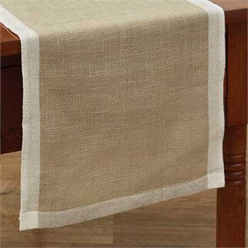 Park tablerunner ~36"L x 13"W 103-12S Stone