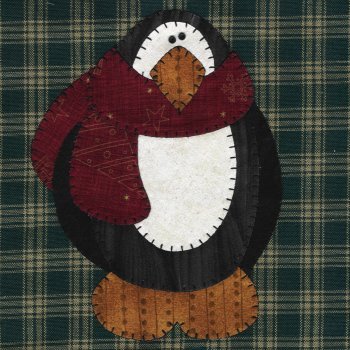 Penguin TWB P02  Applique pattern