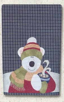 Polar Bear P32 applique Pattern