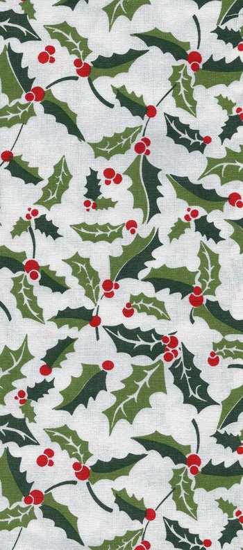Printed Holly and Ivy 206-11 Towel
