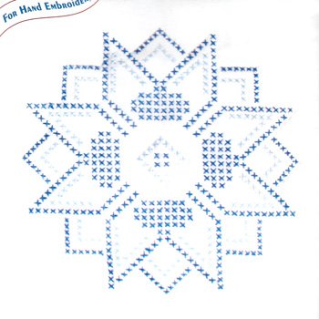 Quilt Blocks 9" Stamped 733-54 Cross Stitch Star