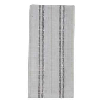 Railroad Heavy Weight Gray Stripe Tea Towel 2725 from Park Designs