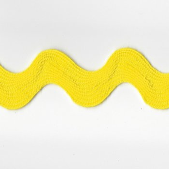 Ric Rac 1-13/32" (Jumbo) Bright Yellow #650
