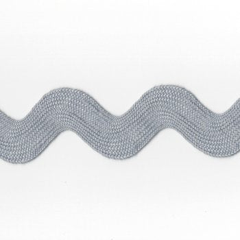Ric Rac 1-13/32" (Jumbo) Light Gray