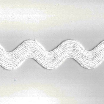 Ric Rac 1-13/32" (Jumbo) White #29