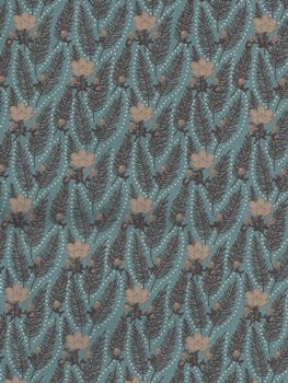 Scrapbook Pinebows Printed Blue 361-1 Tea Towel