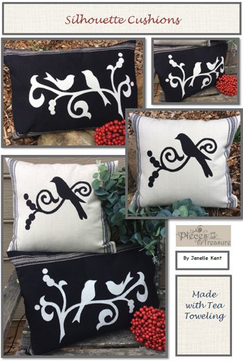 Silhoutte Cushions PTT129 pattern uses toweling