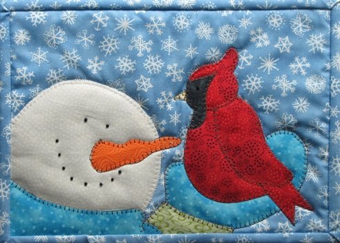 Sing For Me 318 Tea Towel Applique Pattern