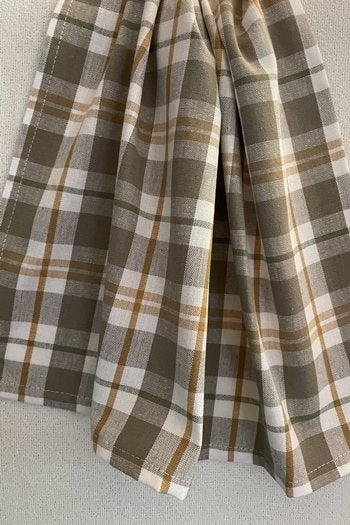 Sorrel Plaid Pumpkin/Taupe/Sage 400-225 Towel