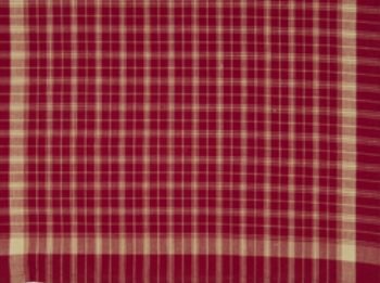 Tanner plaid 321 cranberry towel