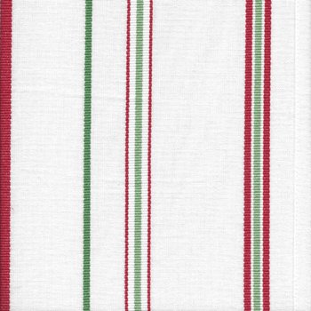Toweling 920-175 Christmas white w/red/green stripe