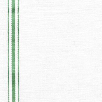 Toweling 920-176 white with green stripe