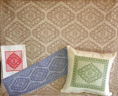 Vintage Lace Swedish Weave Designs 1225